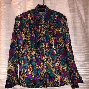 Funky design long sleeve shirt